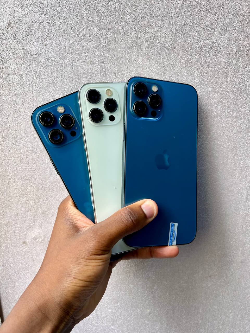 IPHONE 12 PRO MAX — ORIGINAL PARTS PROFESSIONALLY REPLACED, 90%+ BATTERY HEALTH, FACE ID FULLY FUNCTIONAL, EXTREMELY SMOOTH PERFORMANCE, CLEAN PREMIUM BODY, SHARP OLED DISPLAY, POWERFUL CAMERAS.