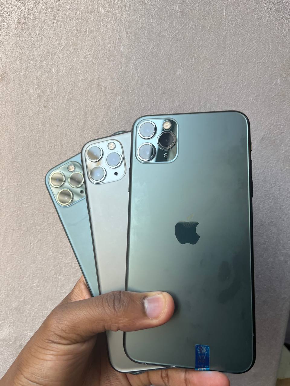 APPLE IPHONE 11 PRO MAX WITH 512GB OF STORAGE, TRIPLE CAMERA SYSTEM, SUPER RETINA XDR DISPLAY. SELECT COMPONENTS HAVE BEEN PROFESSIONALLY REPLACED, TESTED, AND VERIFIED FOR QUALITY.