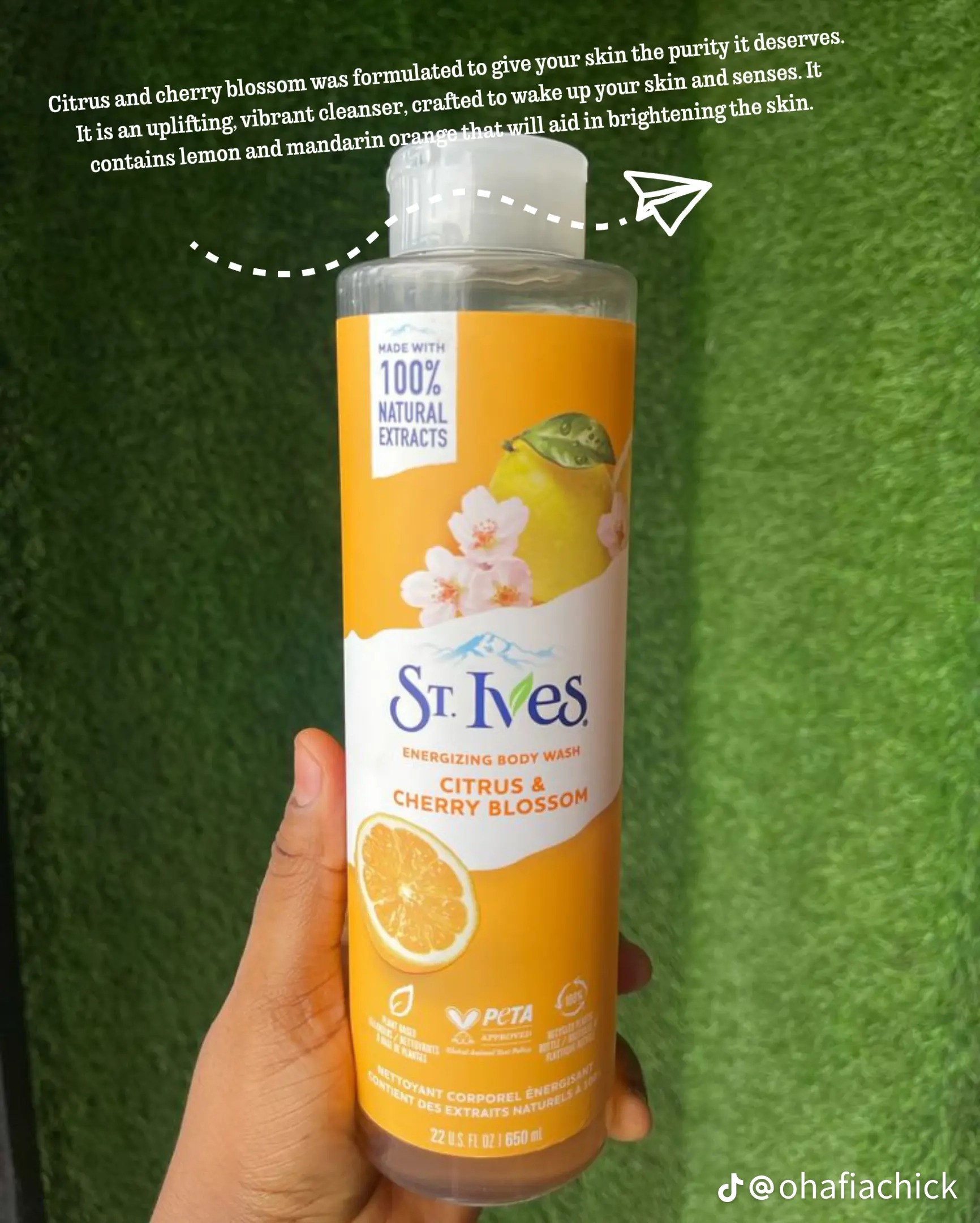 St. Ives Natural Body Wash 650ml (Pink Lemon / Sea Salt / Rose Water / Oatmeal)