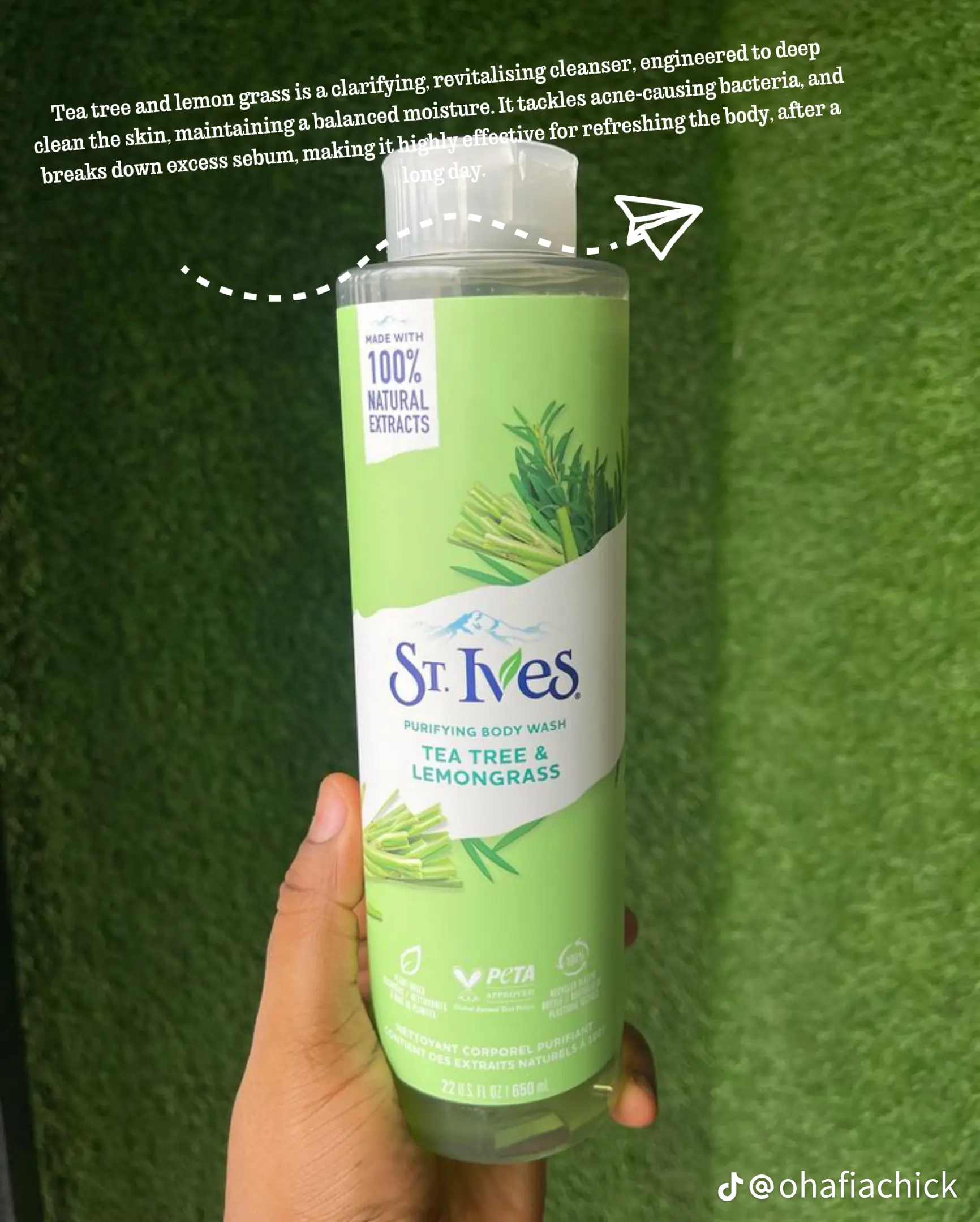 St. Ives Natural Body Wash 650ml (Pink Lemon / Sea Salt / Rose Water / Oatmeal)