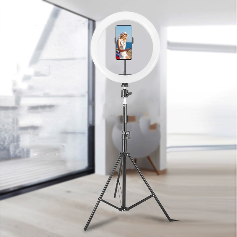 Automatic Led Ringlight With Stand And Phone holder and BT remote - Durable Ring Light And Tripod Stand 10 Inch