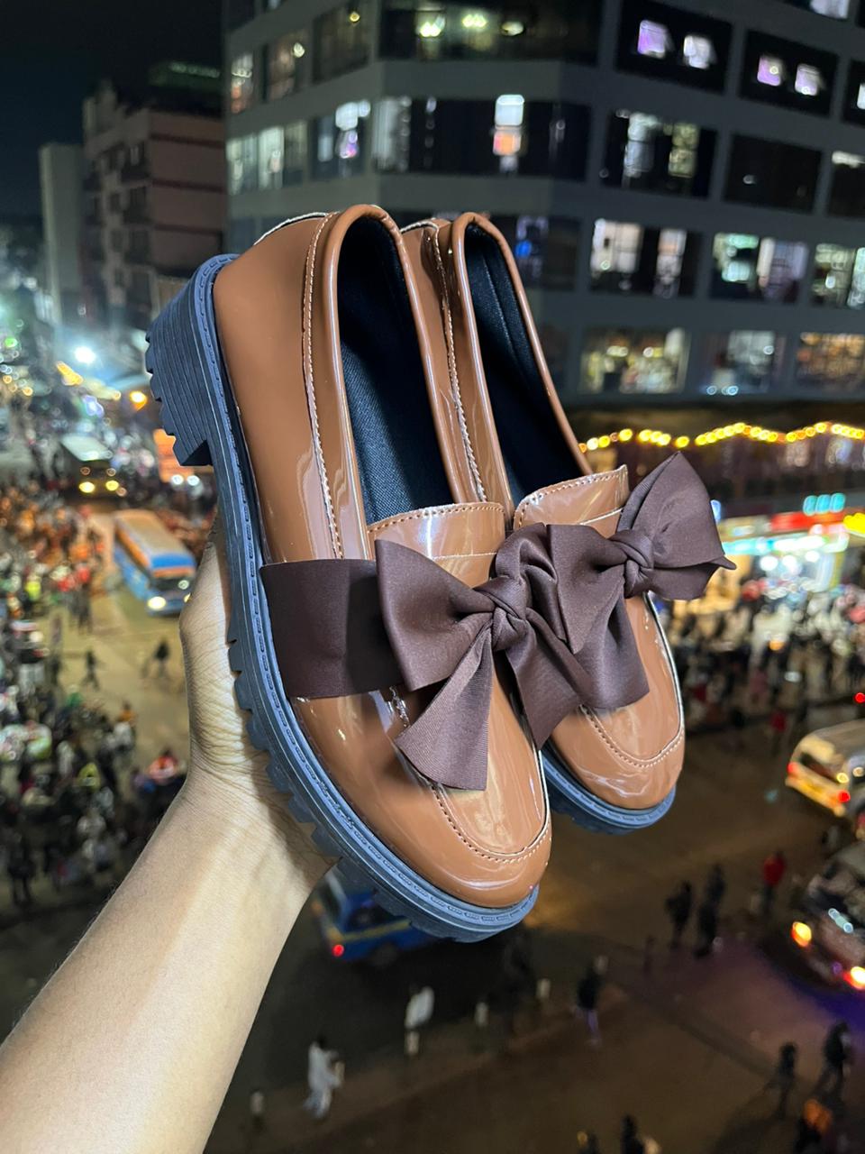 Fancy brogues women shoes, stylish leather brogues, classic oxford style, ladies formal shoes, smart casual footwear, durable elegant design, office wear, wedding shoes, comfortable trendy fit