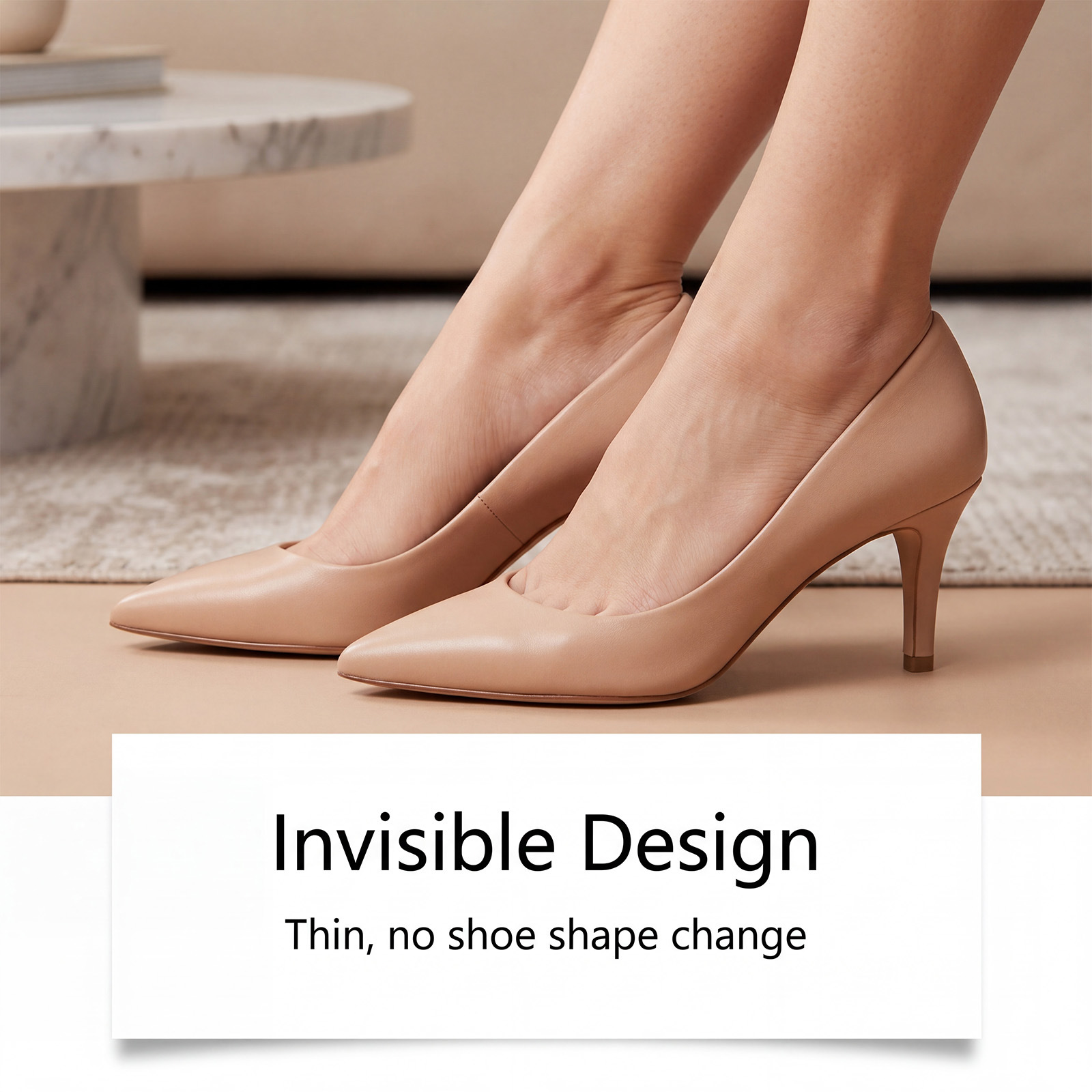High heel forefoot pads, soft and comfortable, non-slip and anti-shift, secure, lightweight, easy to carry, thin, refreshing, skin-friendly, washable