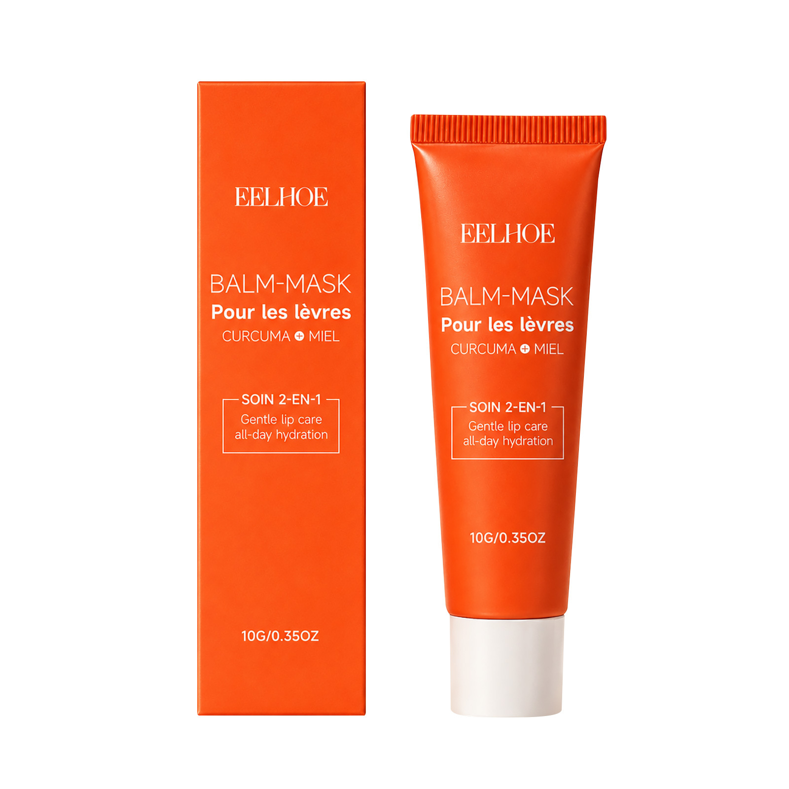 EELHOE Honey Moisturizing Lip Balm Moisturizing Formula, Gentle and Fits Lips, Refreshing and Non-Sticky