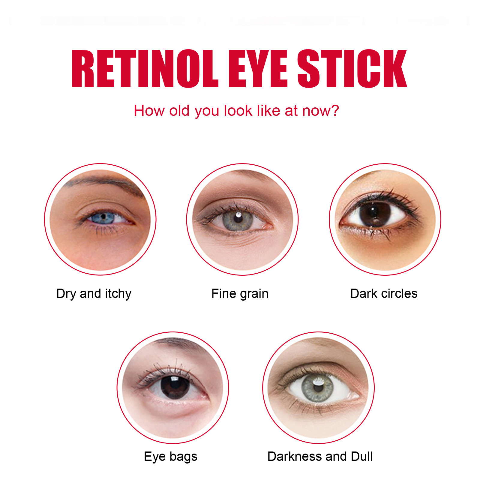 EELHOE Retinol Eye Cream Stick - Moisturizes and Hydrates the Skin Around Your Eyes