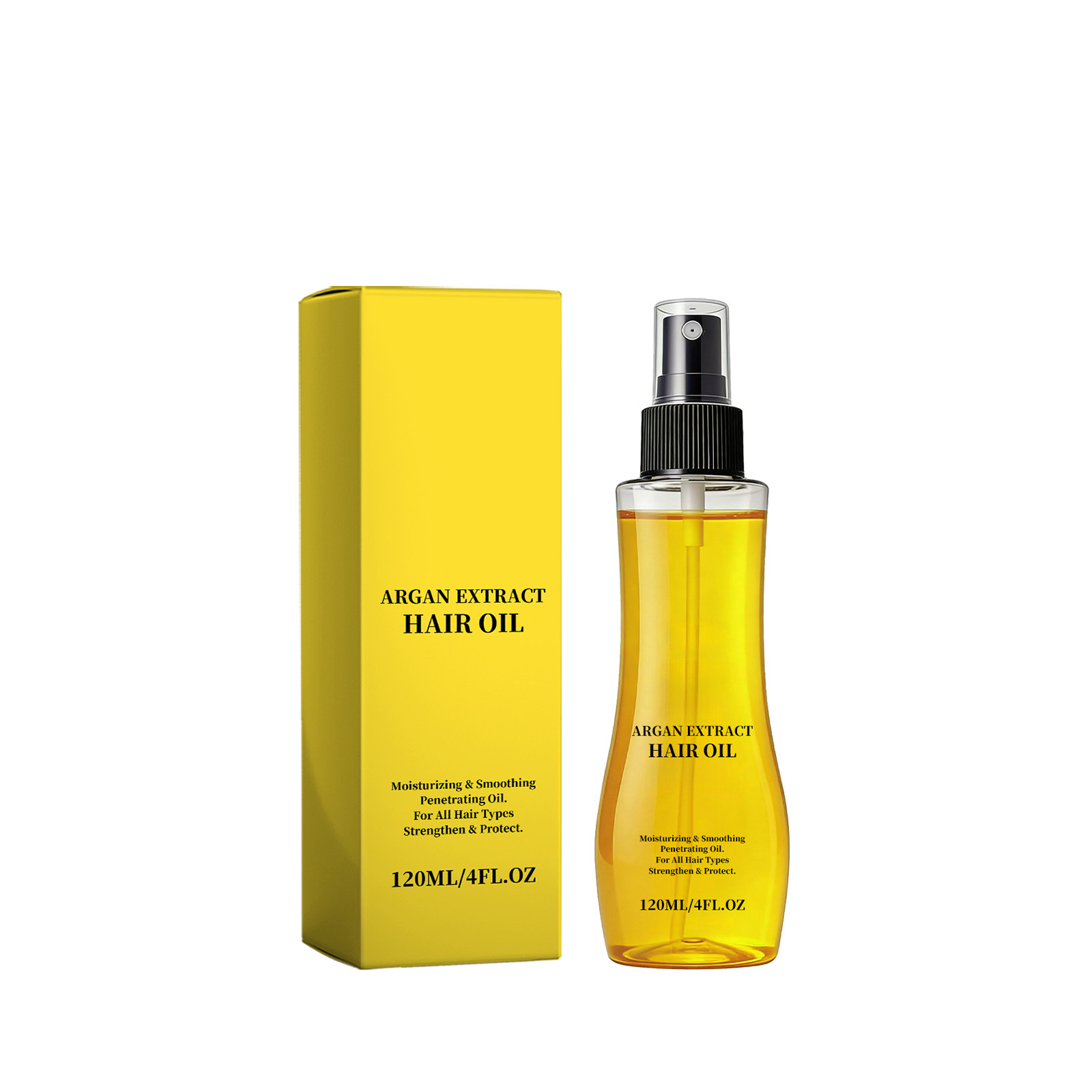 Moroccan Smoothing Hair Oil - Gently Moisturizes, Tames Frizz, Leaves Hair Smooth and Shiny