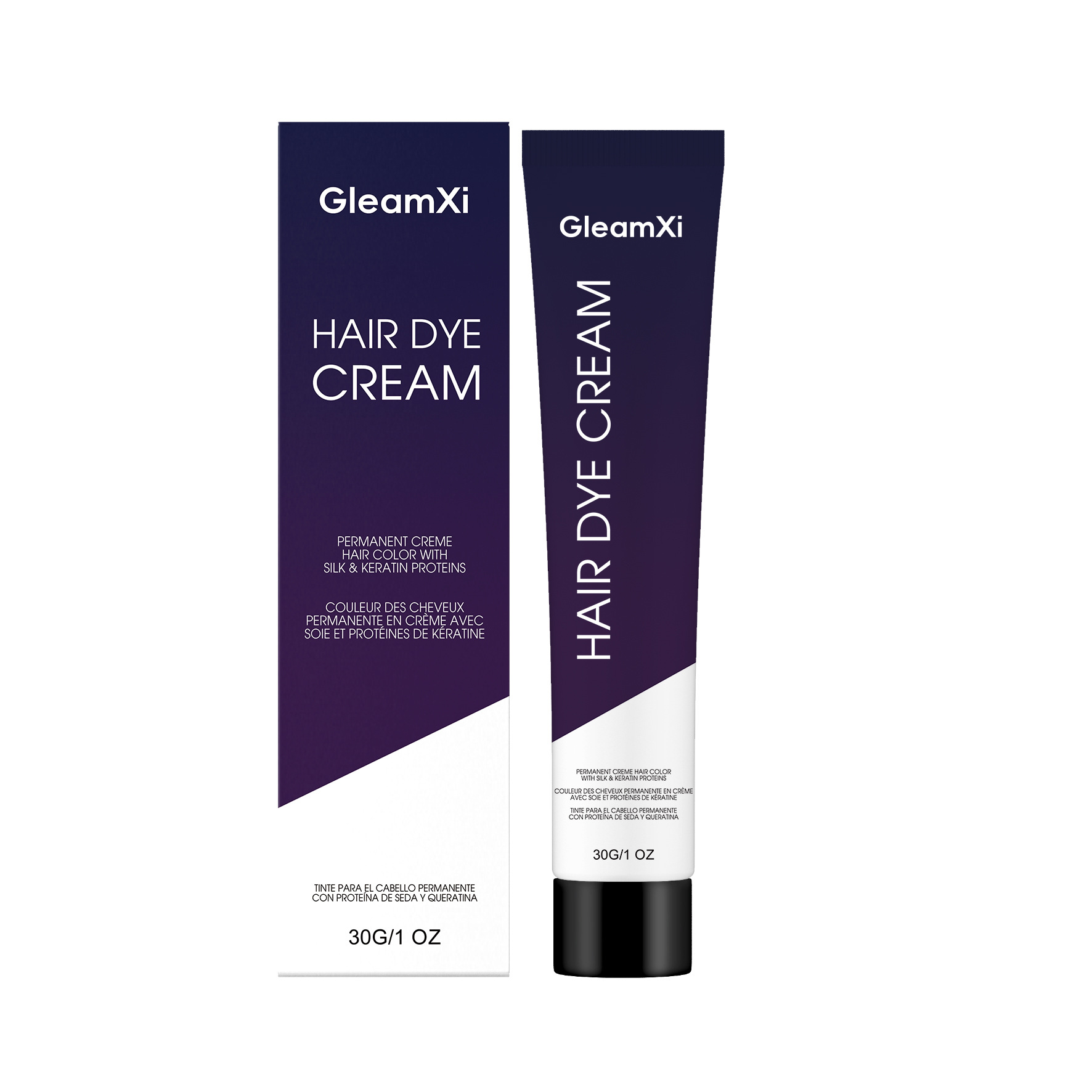 GleamXi Hair Care & Styling Cream - Easy Home Hair Care for Beginners, Smooth, Shiny, and Non-Dry Hair