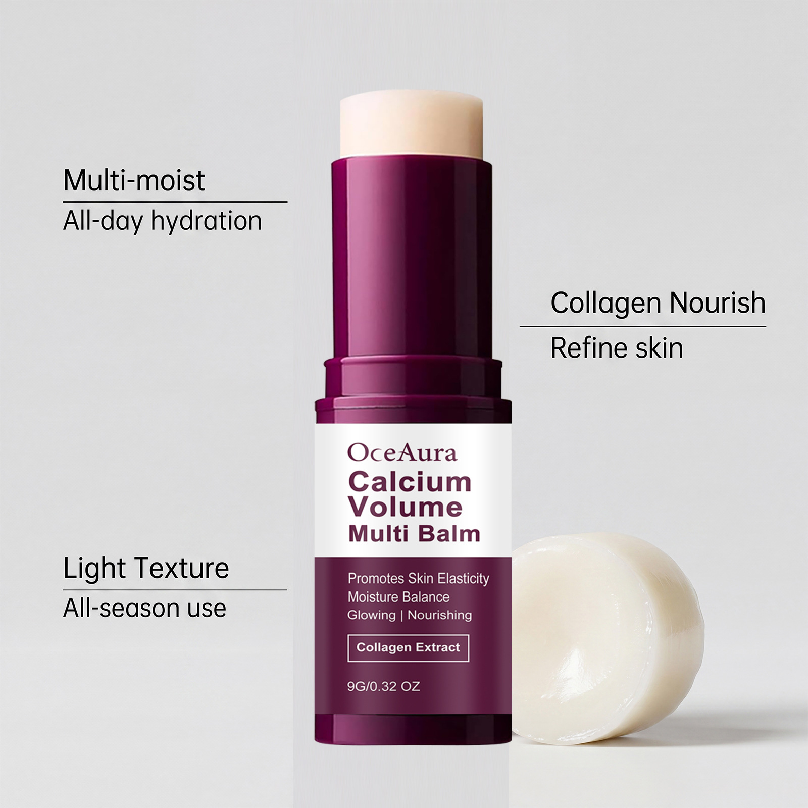 OCEAURA Moisturizing Multi-Effect Skin Cream, multiple hydration, delicate skin texture, lightweight and all-day moisturizing