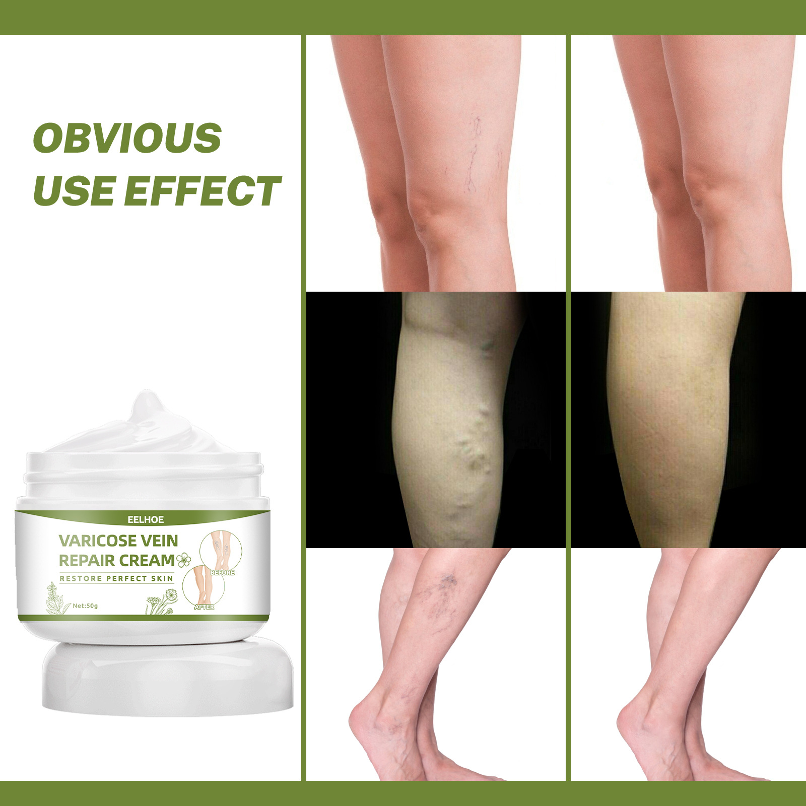 EELHOE Leg Care Cream – Massage your legs for smooth, soft, and refreshed skin with this gentle and nourishing cream