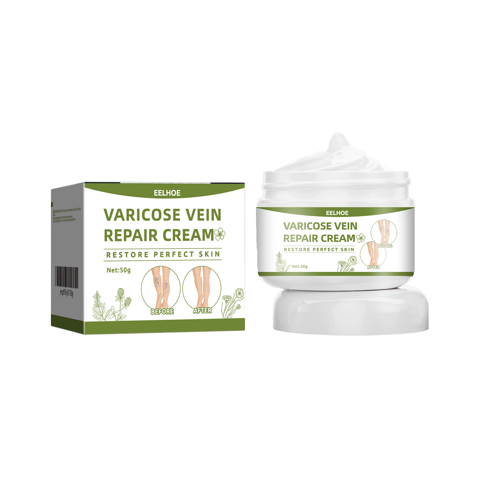 EELHOE Leg Care Cream – Massage your legs for smooth, soft, and refreshed skin with this gentle and nourishing cream