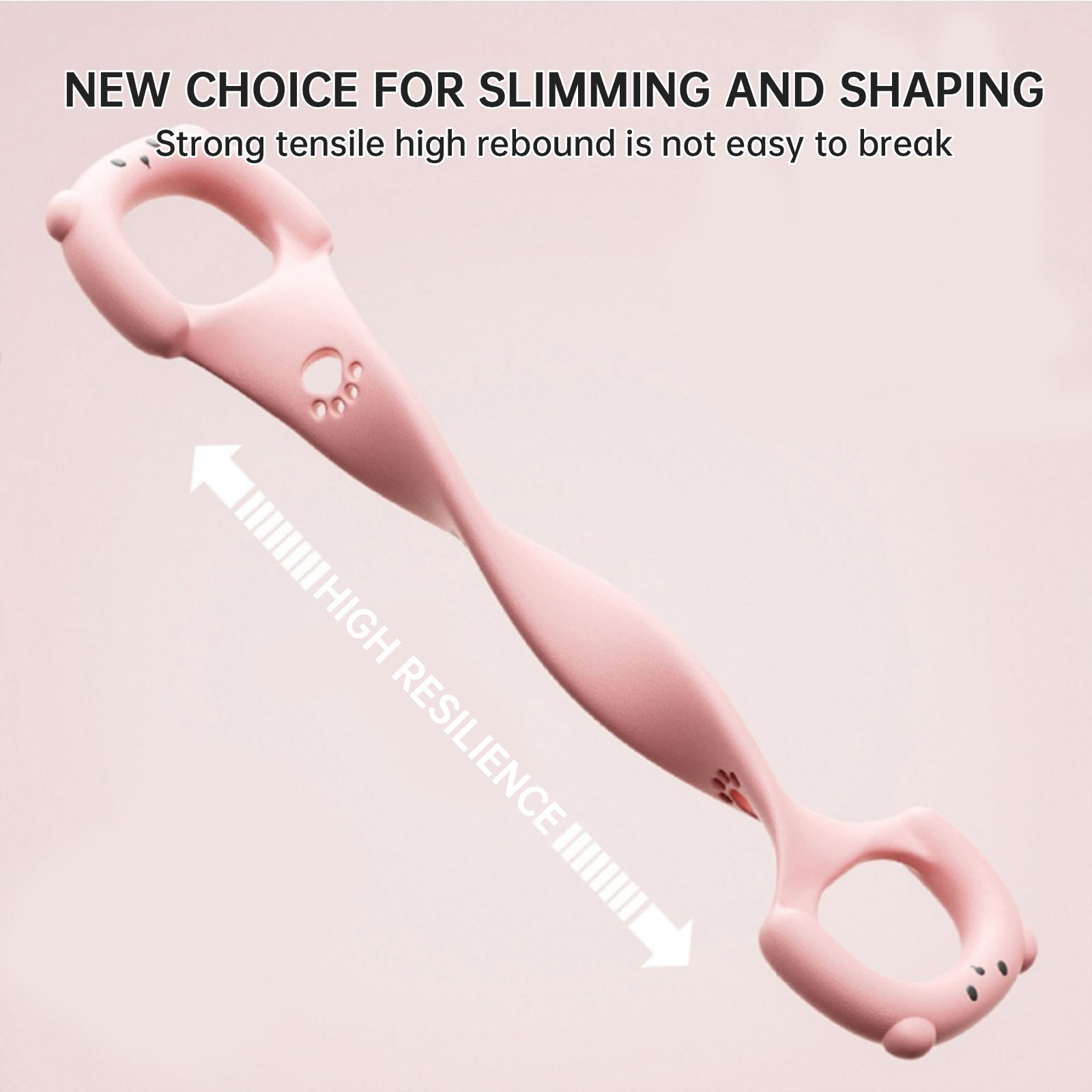 8-character Puller Home Fitness Equipment Elastic Belt Yoga Auxiliary Female Open Shoulder Beauty Back Stretcher