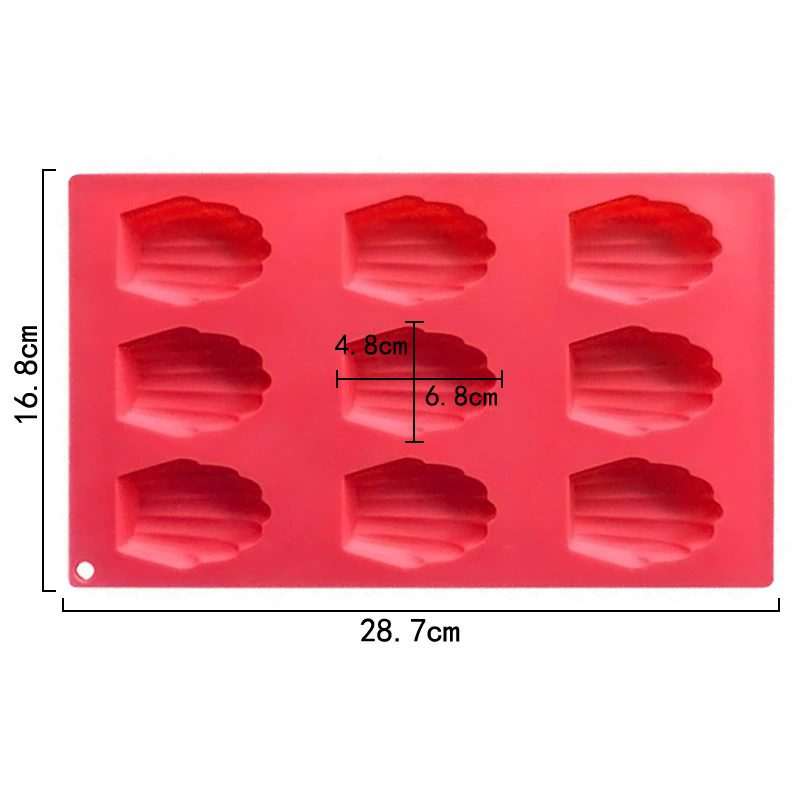 6 cells Silicone Soap Molds Rectangle DIY Handmade Soap Making Tools Reusable Non Stick Baking Molds For Home Kitchen C-90-7