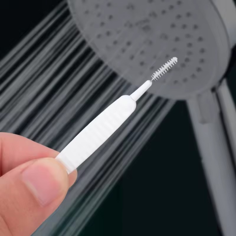 10PCS Shower Head Cleaning Brush Anti-clogging Small Brush Pore Gap Cleaning Brush Micro Nylon Brush Toilet Accessories