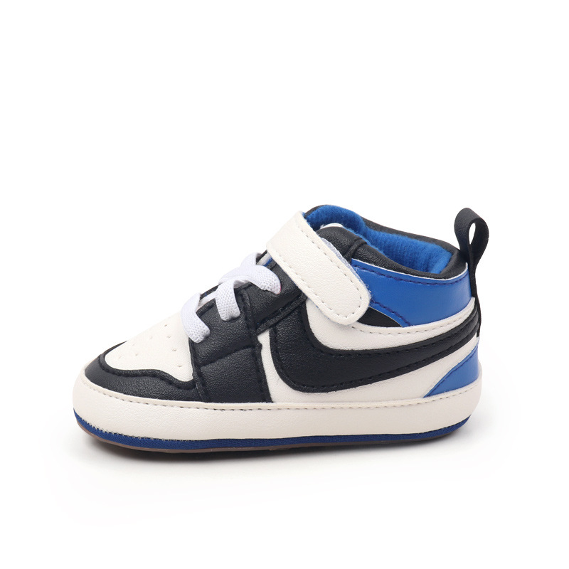 New Kids Mid-Top Sneakers Boy Soft Sole Anti-Slip Comfortable Casual Shoes Girl Fashion Simple Versatile Children Running Shoes