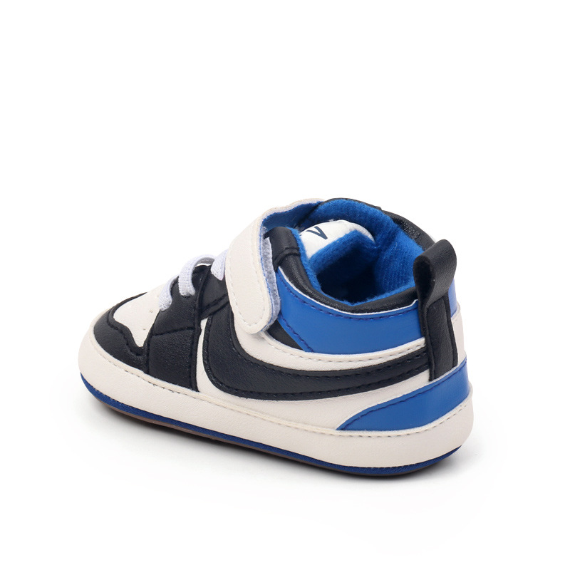 New Kids Mid-Top Sneakers Boy Soft Sole Anti-Slip Comfortable Casual Shoes Girl Fashion Simple Versatile Children Running Shoes