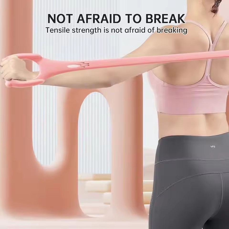 8-character Puller Home Fitness Equipment Elastic Belt Yoga Auxiliary Female Open Shoulder Beauty Back Stretcher