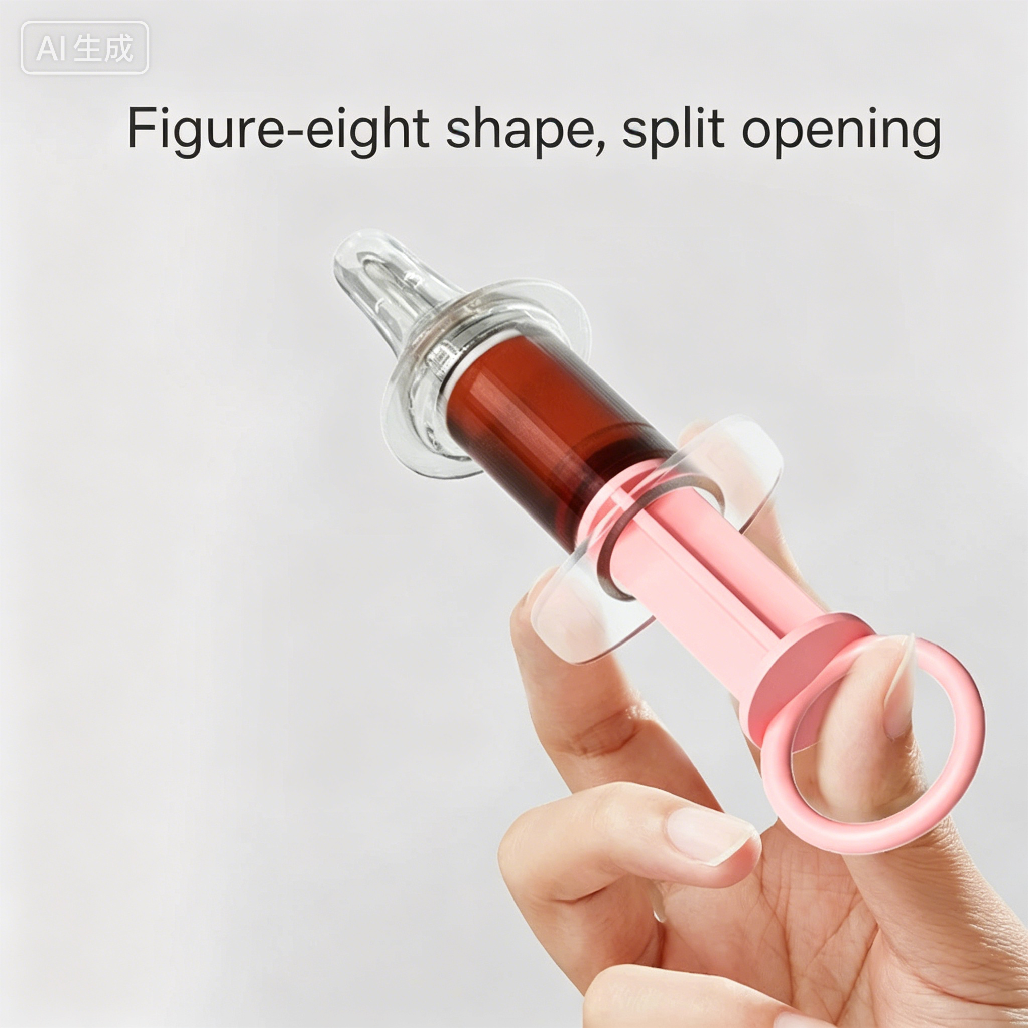 Baby Syringe Shape Feeder Newborn Dropper Medicine Feeder Needle Feeder Squeeze Medicine Dropper Dispenser Pacifier Baby Stuff