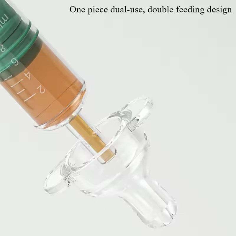 Baby Syringe Shape Feeder Newborn Dropper Medicine Feeder Needle Feeder Squeeze Medicine Dropper Dispenser Pacifier Baby Stuff