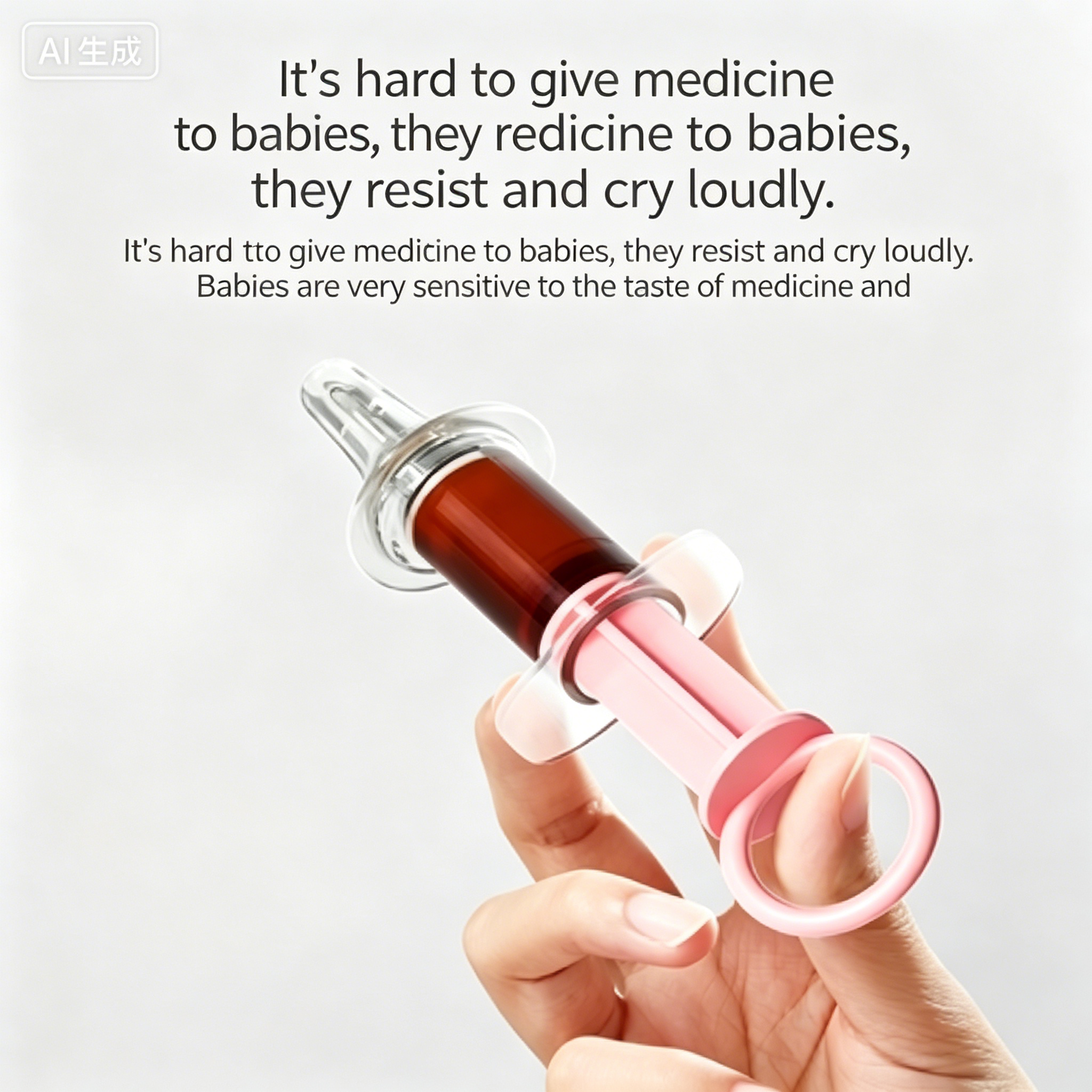 Baby Syringe Shape Feeder Newborn Dropper Medicine Feeder Needle Feeder Squeeze Medicine Dropper Dispenser Pacifier Baby Stuff