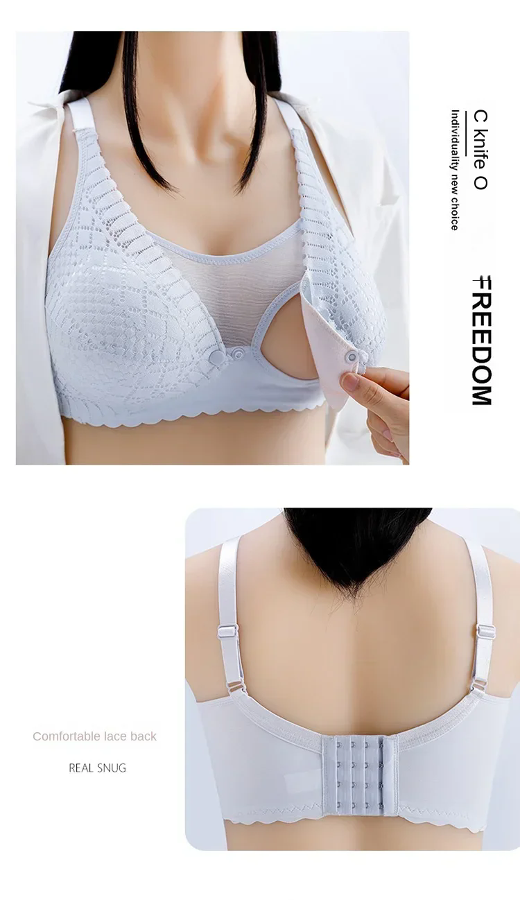 Sports New Breastfeeding Bras Maternity Nursing Bra for Feeding Underwear Clothes for Pregnant Women Soutien Gorge Allaitement F-333