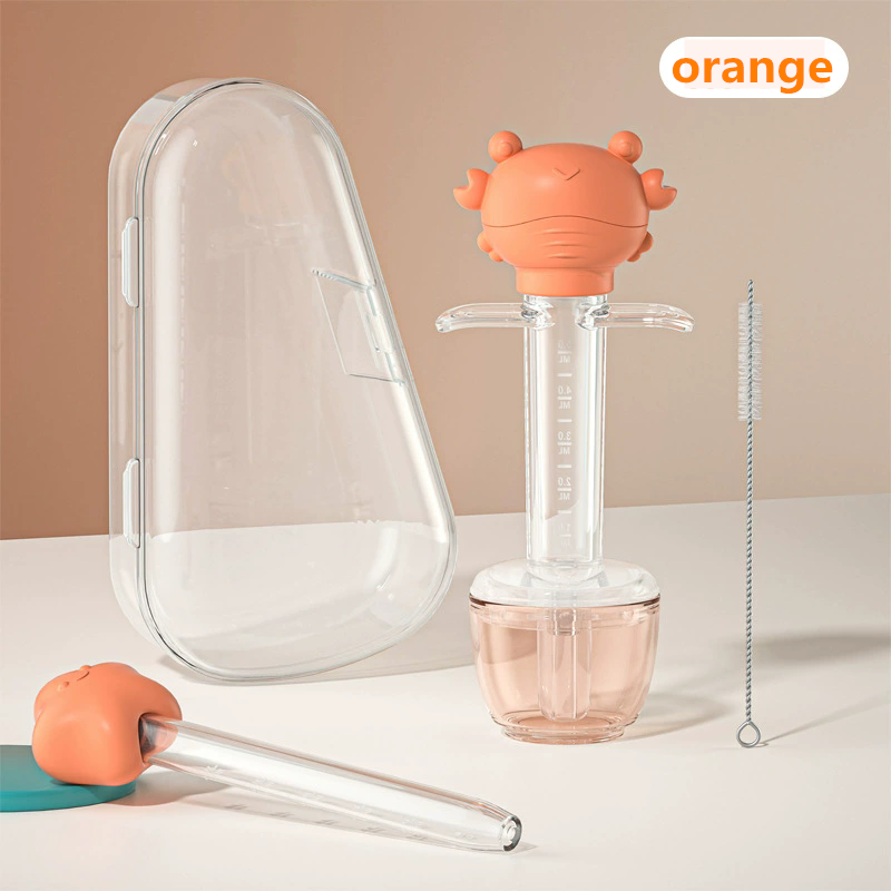 Baby Syringe Shape Feeder Newborn Dropper Medicine Feeder Needle Feeder Squeeze Medicine Dropper Dispenser Pacifier Baby Stuff