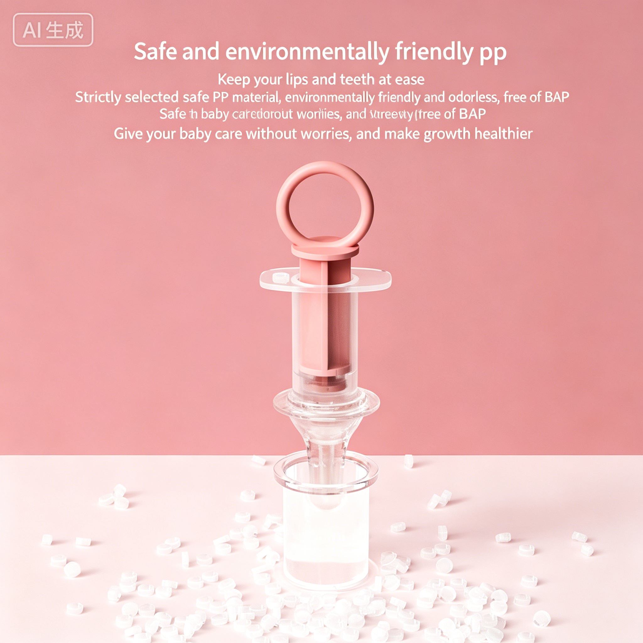 Baby Syringe Shape Feeder Newborn Dropper Medicine Feeder Needle Feeder Squeeze Medicine Dropper Dispenser Pacifier Baby Stuff