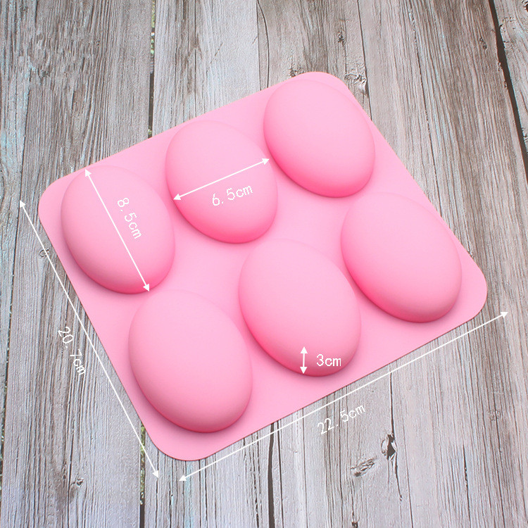 8-Square Rectangular Soap Silicone Cake Mould Handmade Soap Mold Handmade Cold Soap Mold Easy to Take Off