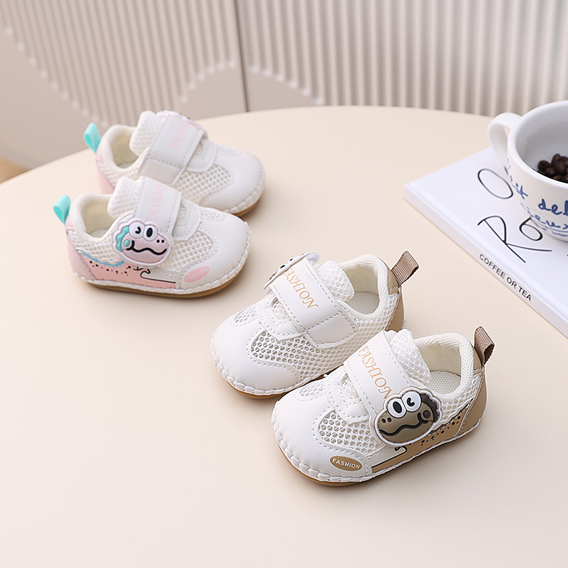 Fashion Baby First Walkers 2026 Spring New Kids Sneakers Comfort Breathable Boys' Mesh Shoes Simple Versatile Girls Casual Shoes