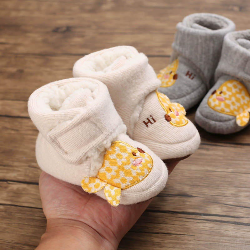 Fashion Baby Girls Boys Cute Soft Cartoon Cotton Toddler shoes First Walker Shoes for Newborns