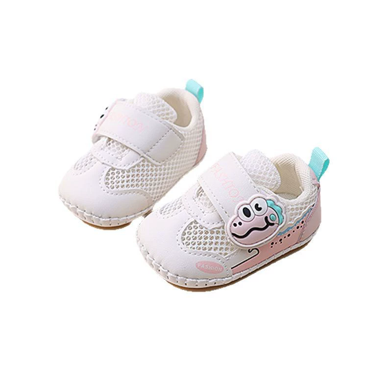 Fashion Baby First Walkers 2026 Spring New Kids Sneakers Comfort Breathable Boys' Mesh Shoes Simple Versatile Girls Casual Shoes