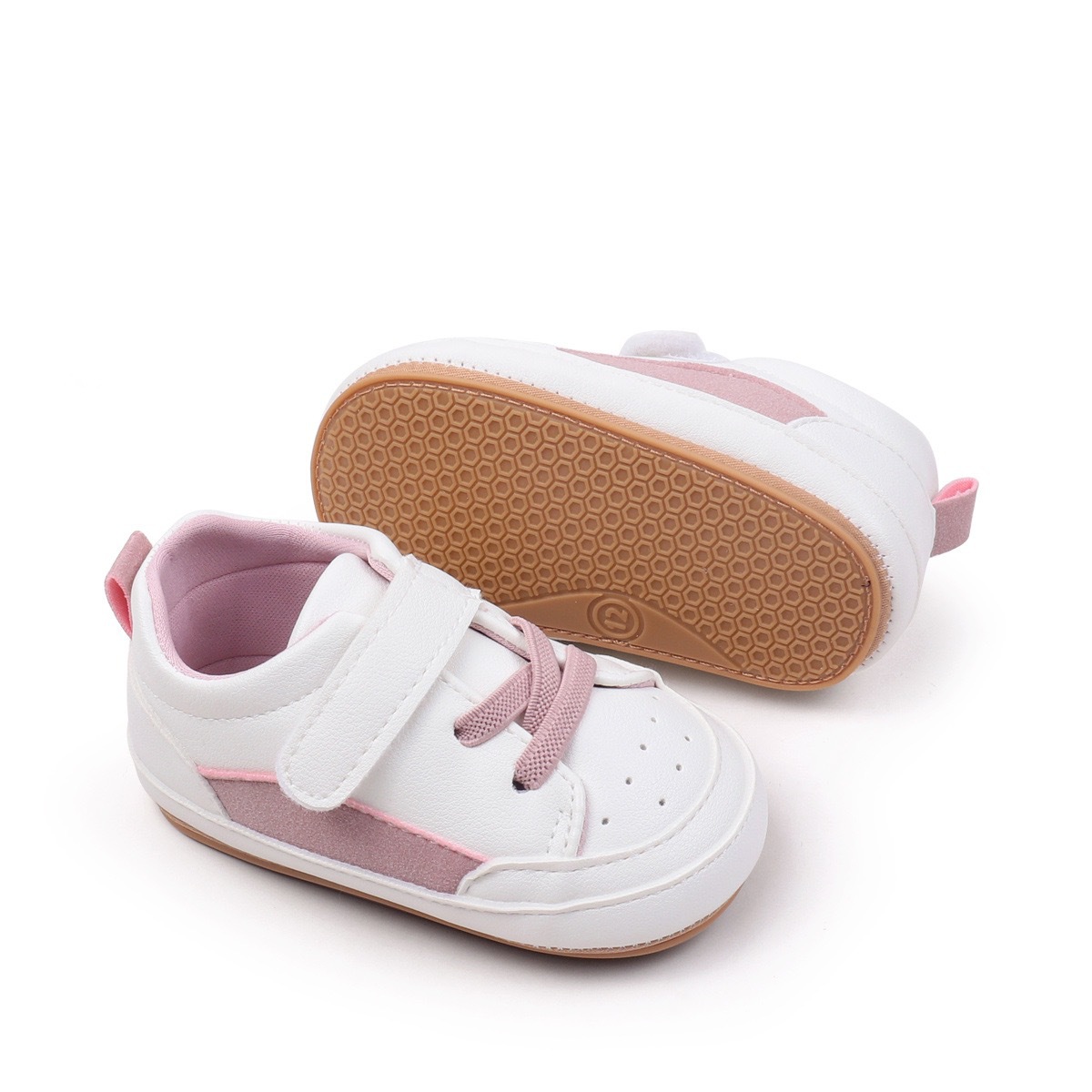 Spring and Autumn New Infant and Baby Trendy Front-toe Shoes with Non-slip Soles for Indoor Sports Shoes For 0-18 Months