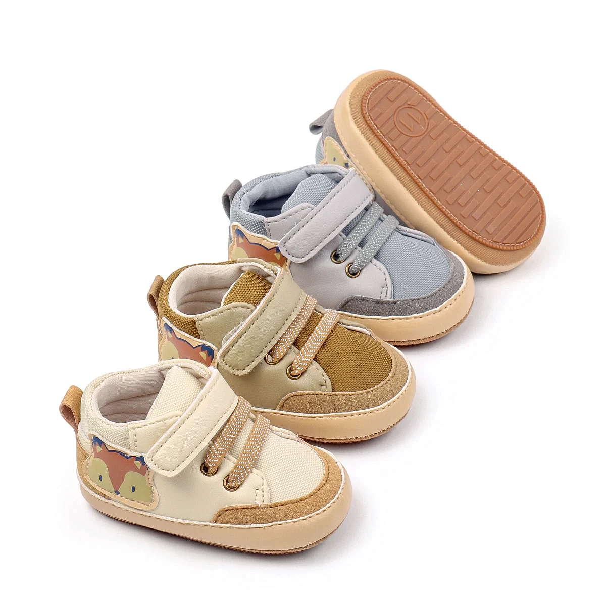 New Style Anti-Slip Fashionable And Versatile Boys-And-Girls Indoor-Outdoor Cartoon Animal High-Top Toddler Shoes
