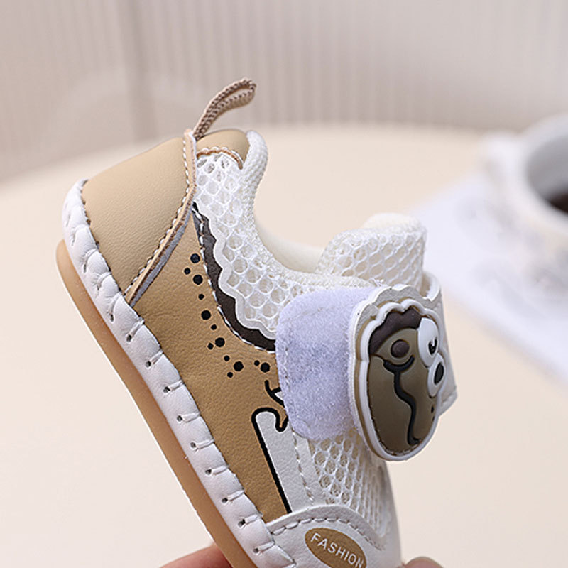 Fashion Baby First Walkers 2026 Spring New Kids Sneakers Comfort Breathable Boys' Mesh Shoes Simple Versatile Girls Casual Shoes