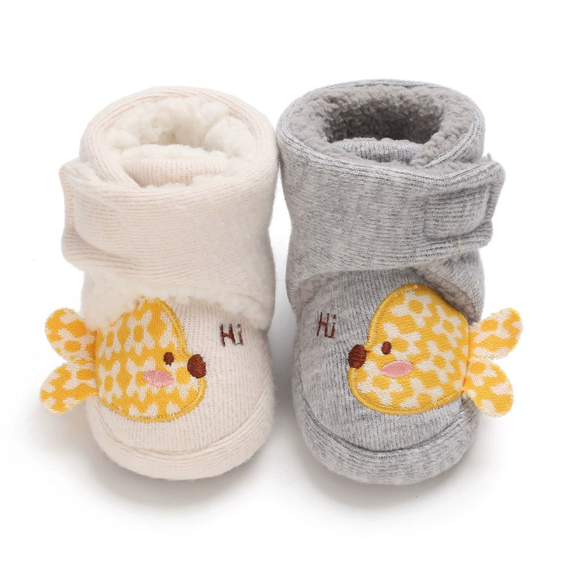 Fashion Baby Girls Boys Cute Soft Cartoon Cotton Toddler shoes First Walker Shoes for Newborns