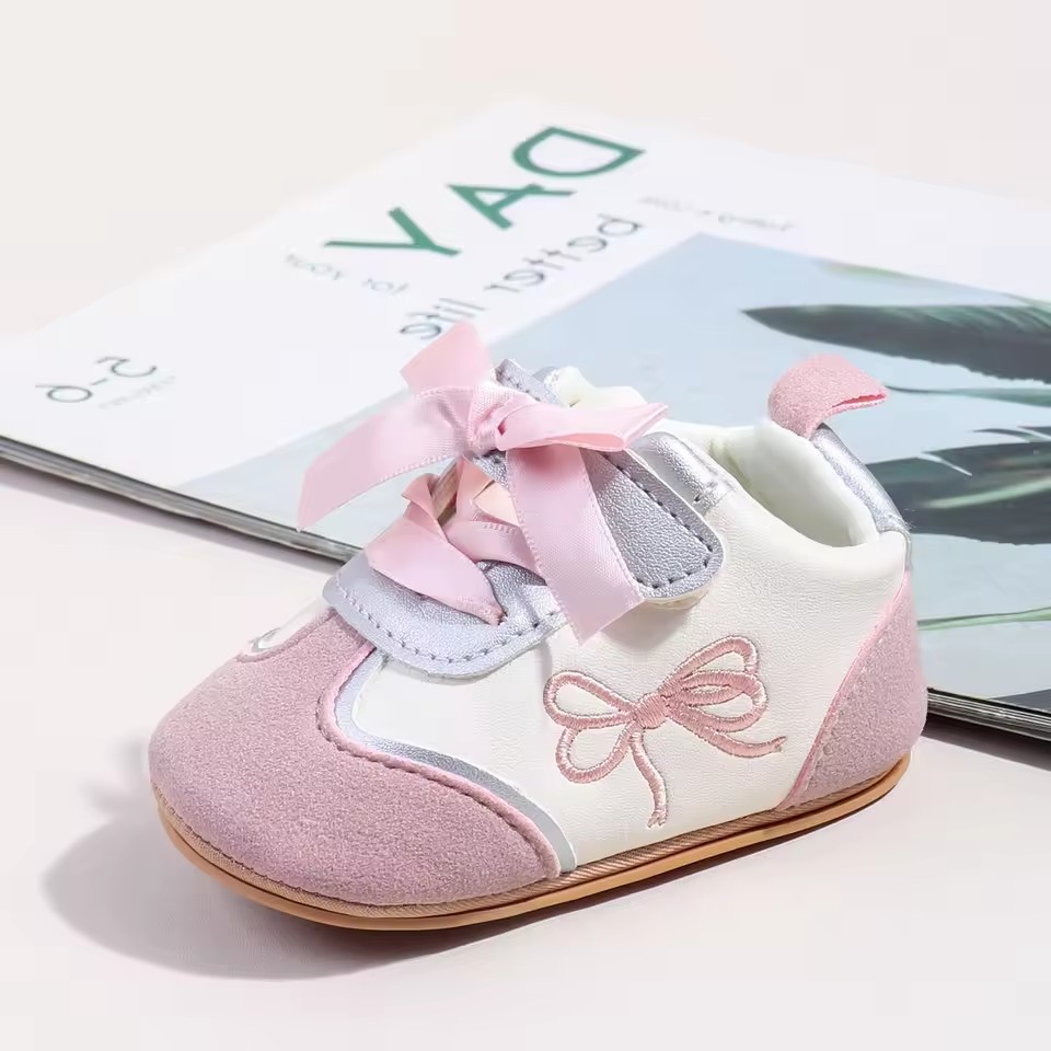 Baby shoes Spring and Summer 2025 Boys&Girls' toddler shoes for children aged 0-1 years Soft sole Pre-walking shoes for infants