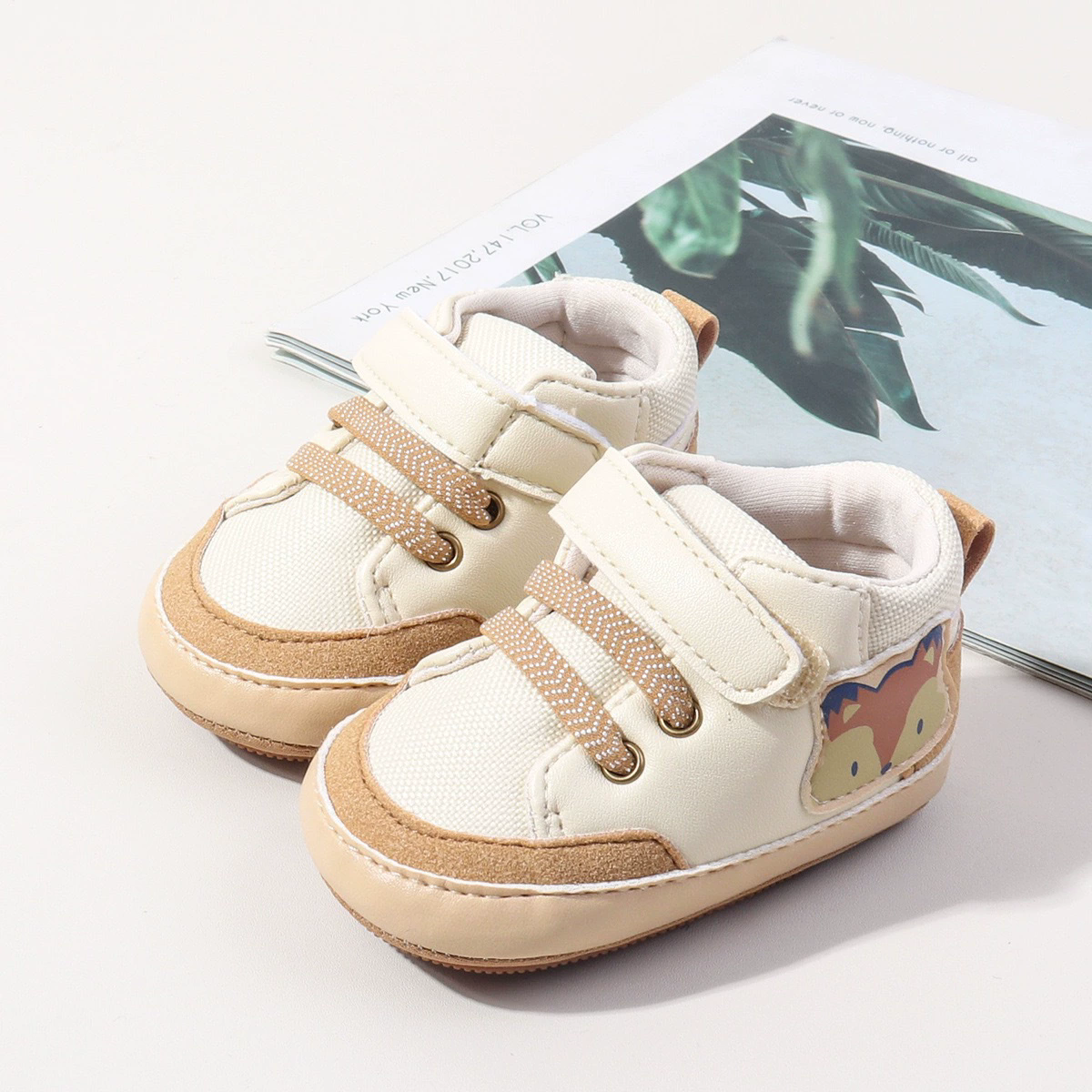 New Style Anti-Slip Fashionable And Versatile Boys-And-Girls Indoor-Outdoor Cartoon Animal High-Top Toddler Shoes