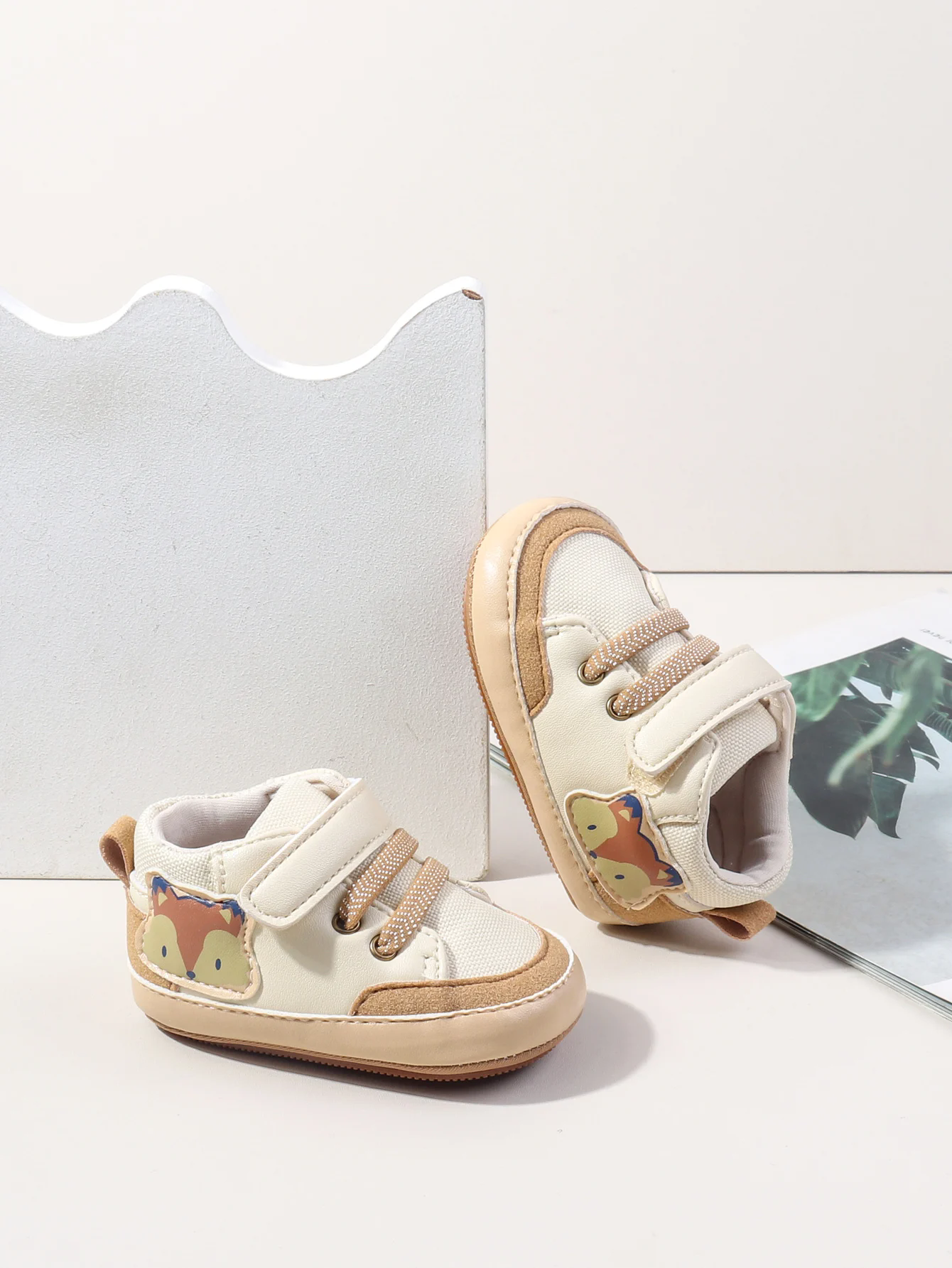 New Style Anti-Slip Fashionable And Versatile Boys-And-Girls Indoor-Outdoor Cartoon Animal High-Top Toddler Shoes