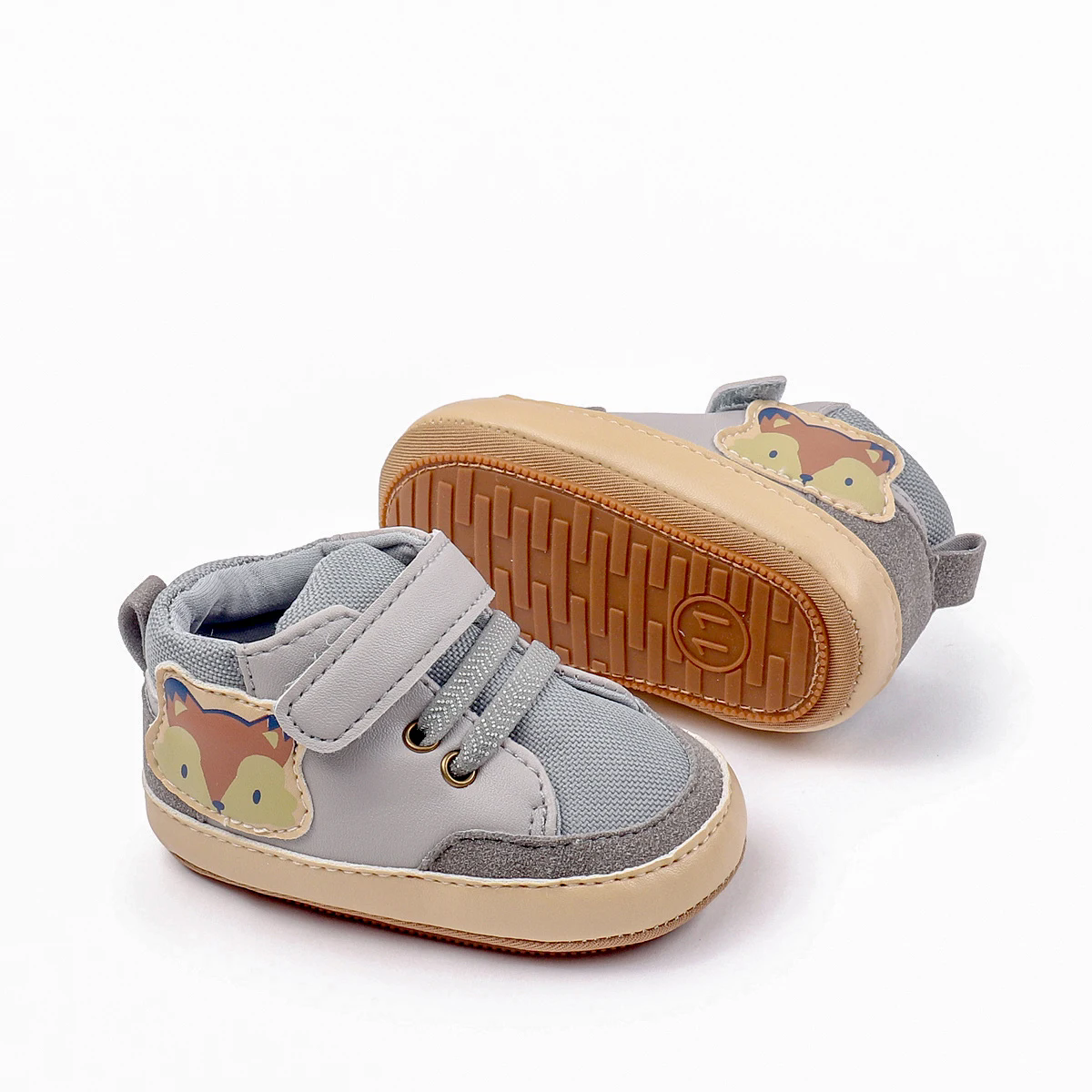 New Style Anti-Slip Fashionable And Versatile Boys-And-Girls Indoor-Outdoor Cartoon Animal High-Top Toddler Shoes