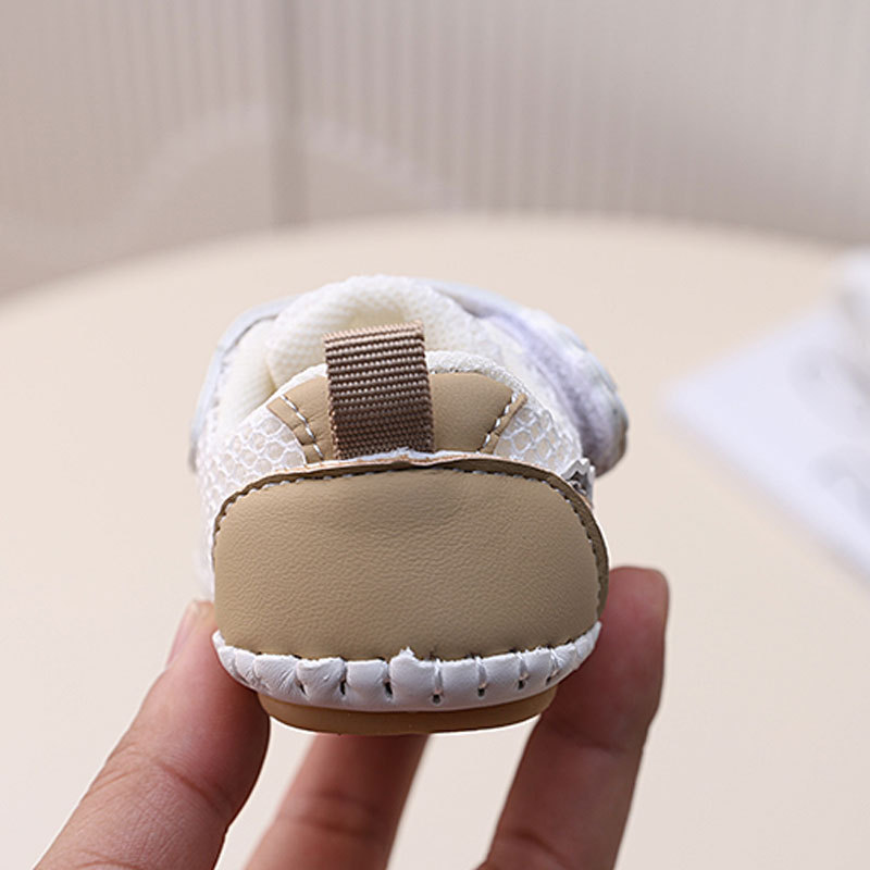 Fashion Baby First Walkers 2026 Spring New Kids Sneakers Comfort Breathable Boys' Mesh Shoes Simple Versatile Girls Casual Shoes