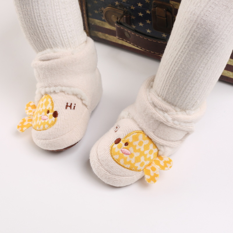 Fashion Baby Girls Boys Cute Soft Cartoon Cotton Toddler shoes First Walker Shoes for Newborns