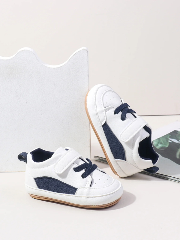 Spring and Autumn New Infant and Baby Trendy Front-toe Shoes with Non-slip Soles for Indoor Sports Shoes For 0-18 Months