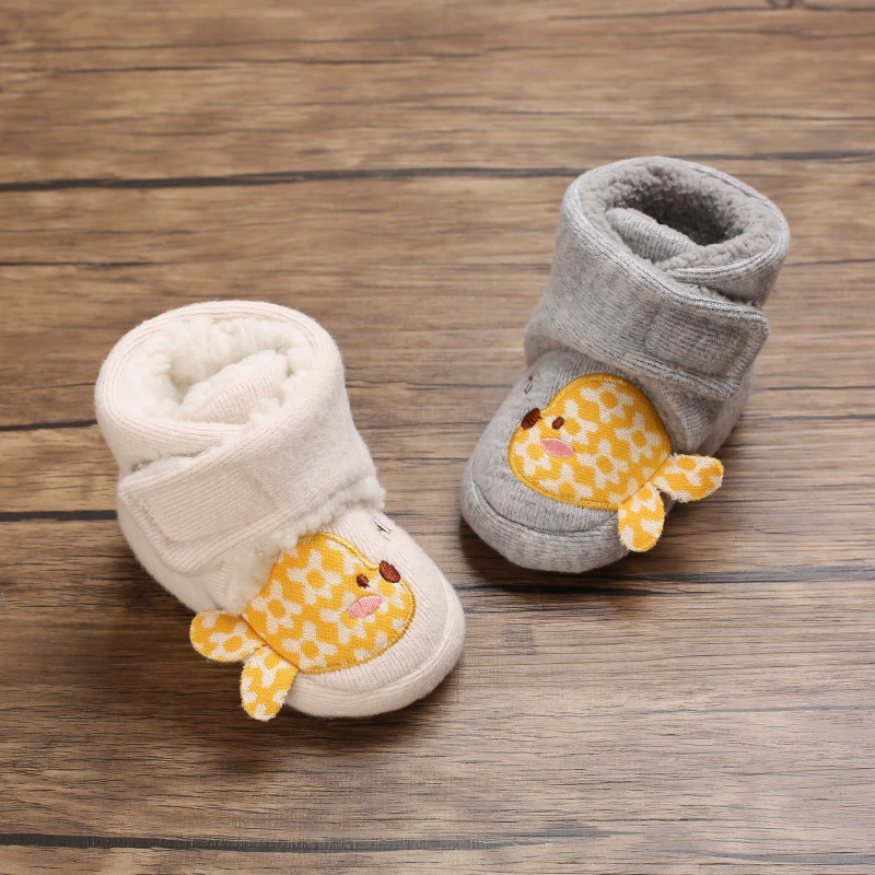 Fashion Baby Girls Boys Cute Soft Cartoon Cotton Toddler shoes First Walker Shoes for Newborns