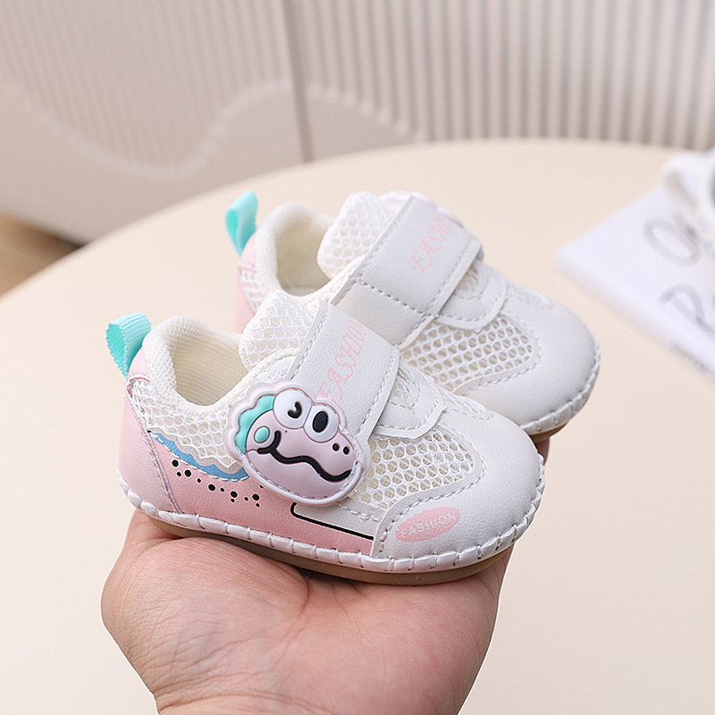 Fashion Baby First Walkers 2026 Spring New Kids Sneakers Comfort Breathable Boys' Mesh Shoes Simple Versatile Girls Casual Shoes