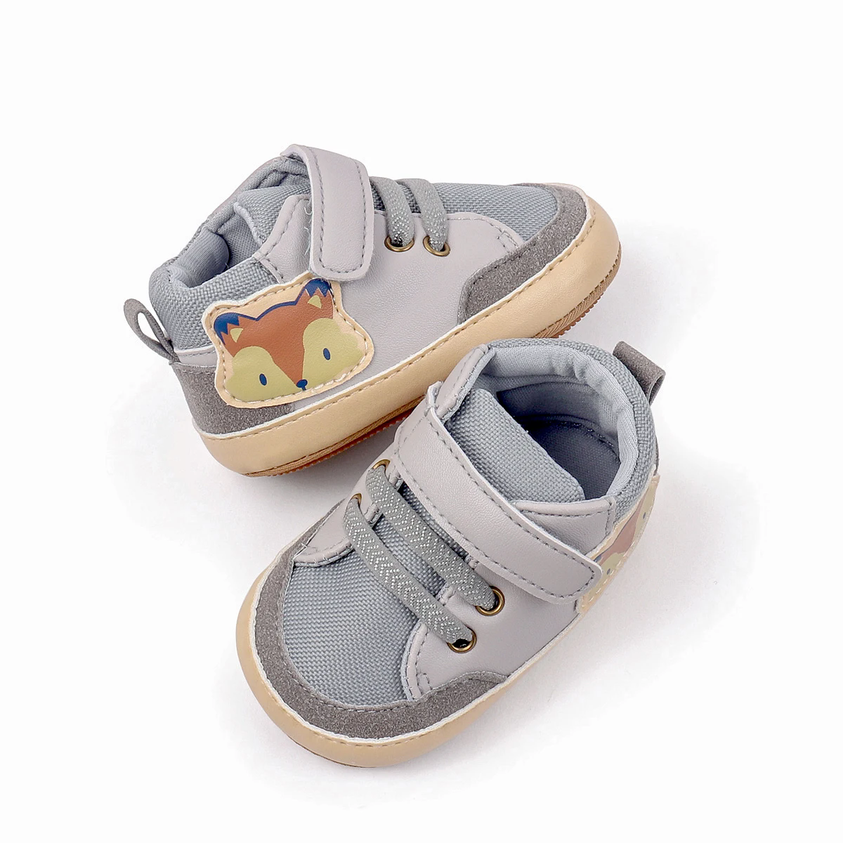 New Style Anti-Slip Fashionable And Versatile Boys-And-Girls Indoor-Outdoor Cartoon Animal High-Top Toddler Shoes