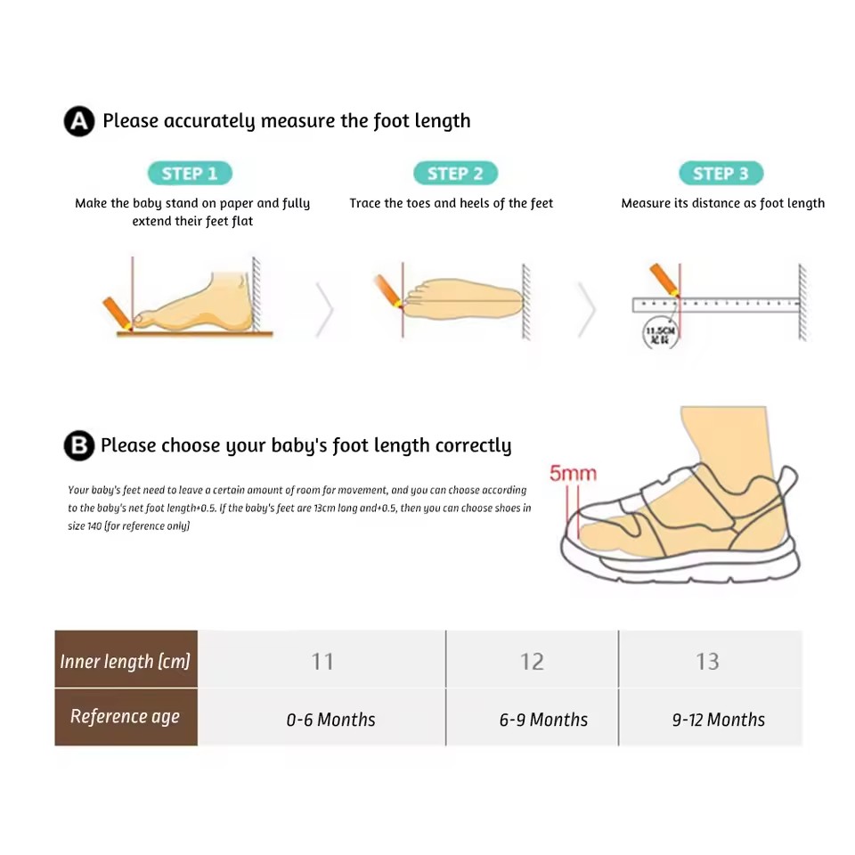 Soft Rubber Sole Baby Walker Shoes Cartoon Design Breathable Infant Shoes Wear-resistant Non-Slip Baby Booties Walking Practic