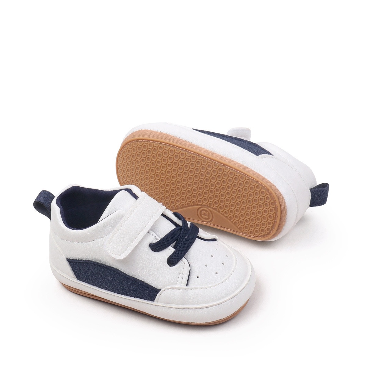 Spring and Autumn New Infant and Baby Trendy Front-toe Shoes with Non-slip Soles for Indoor Sports Shoes For 0-18 Months
