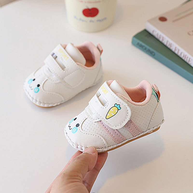 Cute Baby Shoe Spring New Cartoon Soft Sole Walking Shoe 0-1year Old Boy Girl Casual Shoe Versatile Kids Shoes