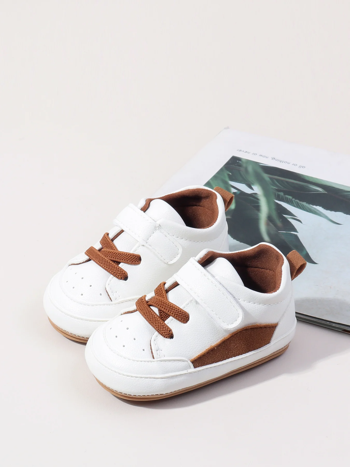 Spring and Autumn New Infant and Baby Trendy Front-toe Shoes with Non-slip Soles for Indoor Sports Shoes For 0-18 Months