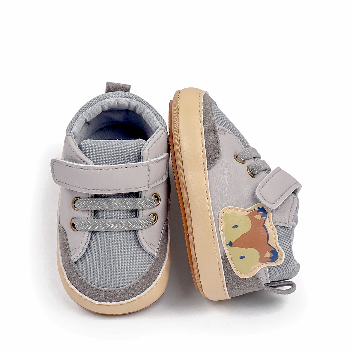 New Style Anti-Slip Fashionable And Versatile Boys-And-Girls Indoor-Outdoor Cartoon Animal High-Top Toddler Shoes