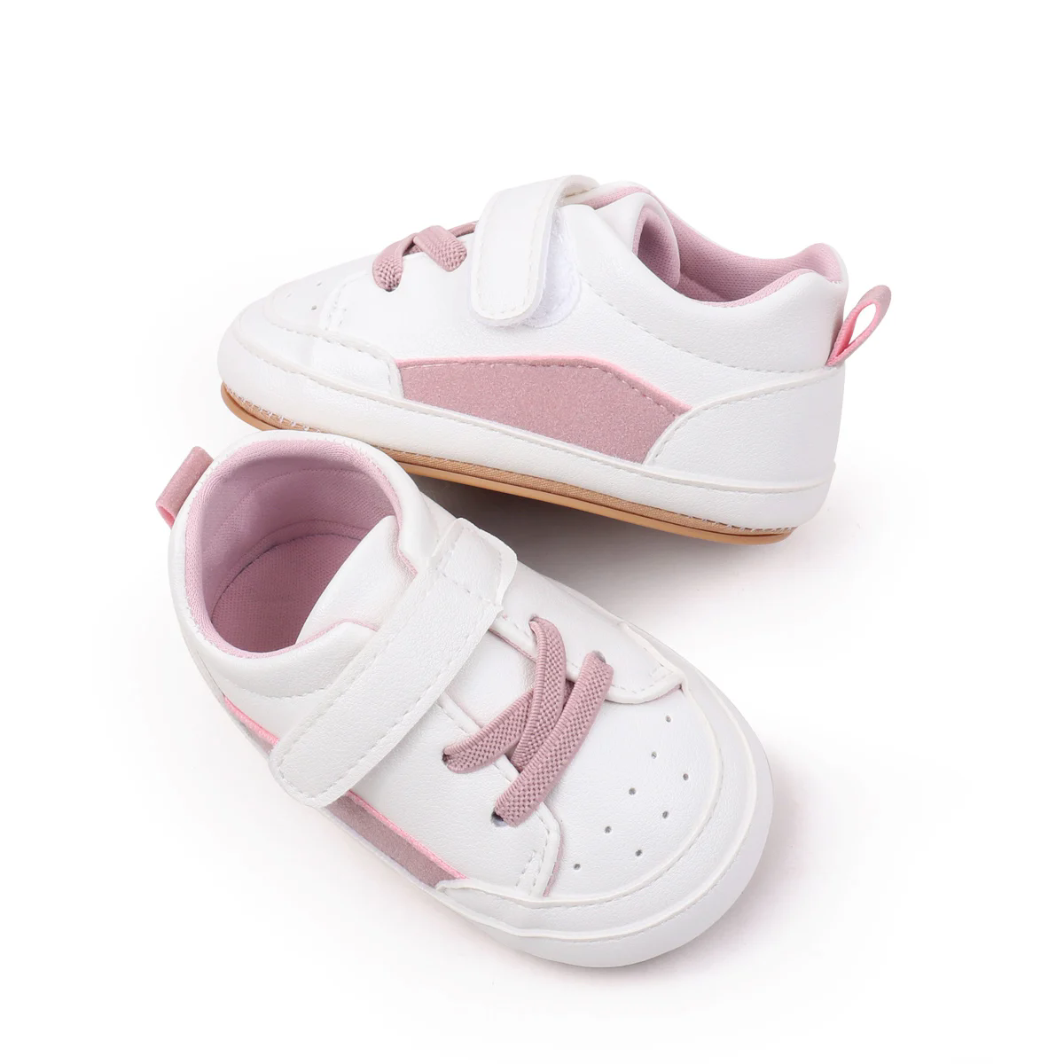 Spring and Autumn New Infant and Baby Trendy Front-toe Shoes with Non-slip Soles for Indoor Sports Shoes For 0-18 Months
